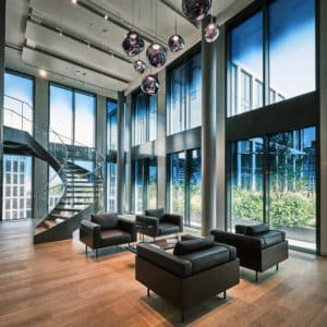 Bureau moderne à louer Genève Alto Pont-Rouge avec vue panoramique